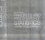 Principles and Procedures of Statistics. A biometrical approach