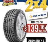 LLANTAS 215/45R17 Z SAILUN ATREZZO ZSR Cerato Koup VELOSTER Cerato Koup CT PREMIUM HYBRID