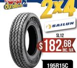 LLANTAS 195R15 C SAILUN SL12 VIEW C2 K2700 VIEW CS2 Frontier K2500 K2700 II Frontier CS
