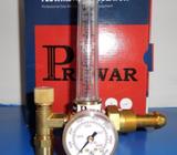 REGULADOR CON FLUJOMETRO DE ARGON MARCA PROWAR