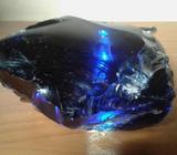 OBSIDIANA AZUL, PIEDRA IMPOSIBLE DE CONSEGUIR DE 15CM