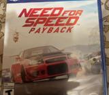 Vendo Need For Speed Payback