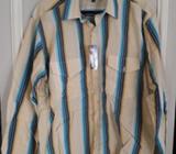 Camisa Navigare Amarilla Rayada Talla S