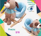 Mecedora Perrito Peluche Bebes