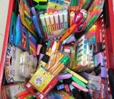 Tu lista de útiles escolares a domicilio, se elabora caratulas y se forra cuadernos