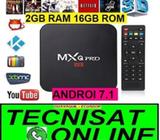 MXQ PRO 4K TVBOX 2GB RAM, 16GB ROM, ANDROI 7.1, TV BOX CONVERTIDOR SMARTV